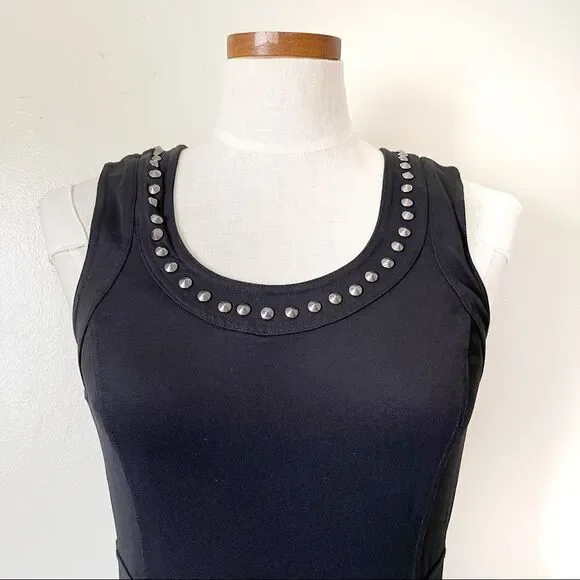 Burberry London Black Sleeveless Bodycon midi dress NWOT size 4 Dresses